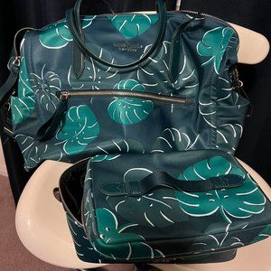Kate Spade Weekender & Cosmetic Bag